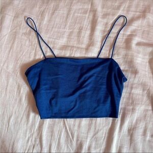 Elegant Blue Women's Top